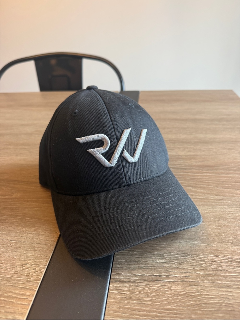 Black Hoyt RedWrx Baseball Cap with Raised White Emblem
